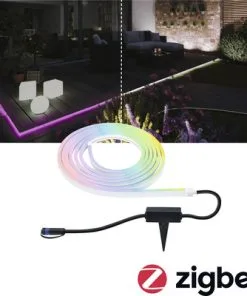 PAULMANN Plug & Shine ZigBee Outdoor LED-strip RGB+CCT IP67 24V, 5 Meter 19 PAULMANN Plug & Shine ZigBee Outdoor LED-strip RGB+CCT IP67 24V, 5 Meter -Binnenverlichting Verkoopwinkel DV 8 10423030 09 4c DE 20210804184651