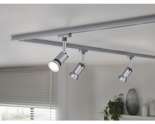 PAULMANN LED Lamp GU10/7W Reflectorvorm Warmwit Chroom Mat 3 PAULMANN LED Lamp GU10/7W Reflectorvorm Warmwit Chroom Mat - Afbeelding 3