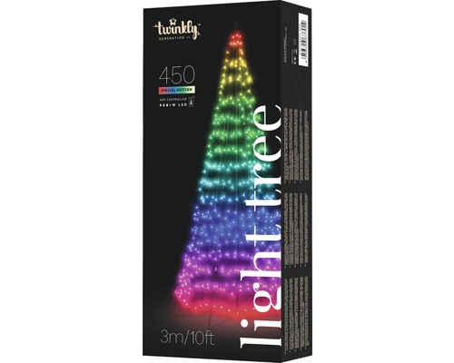 TWINKLY Smart Kerstverlichting LED Vlaggenmast Boom 450 Lampjes Gekleurd 3 Meter 4 TWINKLY Smart Kerstverlichting LED Vlaggenmast Boom 450 Lampjes Gekleurd 3 Meter - Afbeelding 4