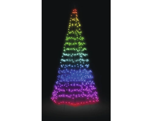 TWINKLY Smart Kerstverlichting LED Vlaggenmast Boom 450 Lampjes Gekleurd 3 Meter 1 TWINKLY Smart Kerstverlichting LED Vlaggenmast Boom 450 Lampjes Gekleurd 3 Meter