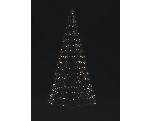 TWINKLY Smart Kerstverlichting LED Vlaggenmast Boom 450 Lampjes Gekleurd 3 Meter 3 TWINKLY Smart Kerstverlichting LED Vlaggenmast Boom 450 Lampjes Gekleurd 3 Meter - Afbeelding 3