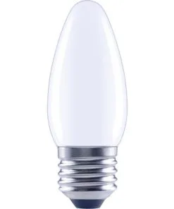 FLAIR LED Lamp E27/6W C35 Warmwit Mat