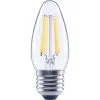 FLAIR LED Lamp E27/5,5W C35 Warmwit Helder