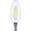 FLAIR LED Lamp E14/4W C35 Warmwit Helder