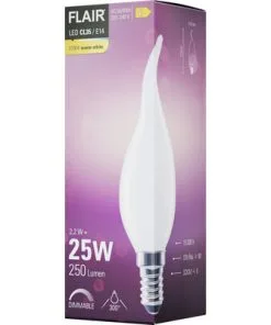 FLAIR LED Lamp E14/2W CL35 Warmwit Mat -Binnenverlichting Verkoopwinkel DV 8 10437376 05 4c DE 20220401114753