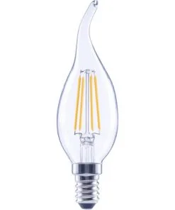 FLAIR LED Lamp E14/2W CL35 Warmwit Helder