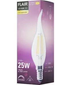 FLAIR LED Lamp E14/2W CL35 Warmwit Helder -Binnenverlichting Verkoopwinkel DV 8 10437377 05 4c DE 20220401111759