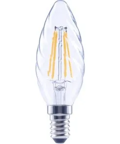 FLAIR LED Lamp E14/4W CT35 Warmwit Helder