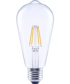 FLAIR LED Lamp E27/4W ST64 Warmwit Helder