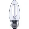 FLAIR LED Lamp E27/5,5W C35 Neutraalwit Helder
