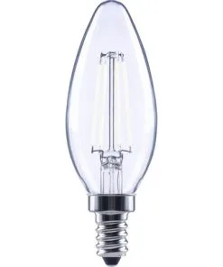 FLAIR LED Lamp E14/4W C35 Neutraalwit Helder
