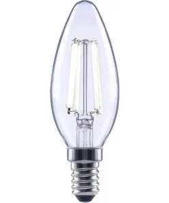 FLAIR LED Lamp E14/5,5W C35 Neutraalwit Helder