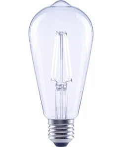 FLAIR LED Lamp E27/4W ST64 Neutraalwit Helder