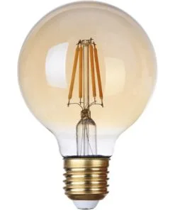 FLAIR LED Lamp E27/4W G80 Warmwit Amber