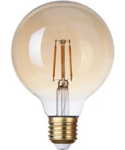 FLAIR LED Lamp E27/4W G95 Warmwit Amber