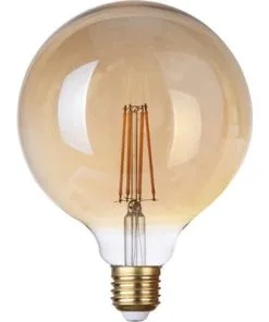 FLAIR LED Lamp E27/8W G120 Warmwit Amber