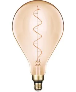 FLAIR LED Lamp E27/4W PS160 Warmwit Amber