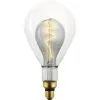 FLAIR LED Lamp E27/4W PS150 Warmwit Helder/rookglas