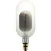 FLAIR LED Lamp E27/4W DG150 Warmwit Helder/rookglas