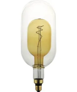 FLAIR LED Lamp E27/4W DG150 Warmwit Helder/amber