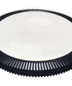 FLAIR LED Plafonniere Nunki Ø 40 Cm Instelbaar Wit Zwart -Binnenverlichting Verkoopwinkel DV 8 10445861 06 4c DE 20210907221657