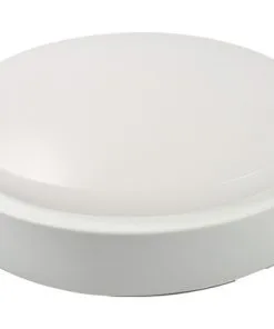 LED Wandlamp Ø 19 Cm IP54 Wit