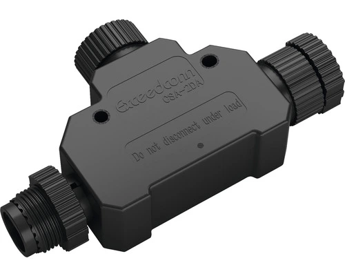 PHILIPS Hue T-connector Voor Laagspanning Zwart 1 PHILIPS Hue T-connector Voor Laagspanning Zwart