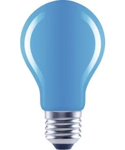 FLAIR LED Lamp E27/4W A60 Blauw
