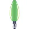 FLAIR LED Lamp E14/2W C35 Groen