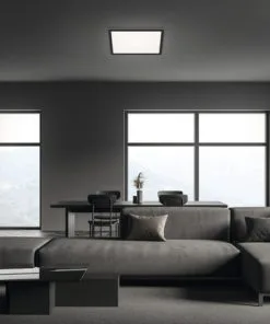 BRILONER LED-paneel 7156-415 Met Backlight 29x29 Cm Neutraalwit Zwart