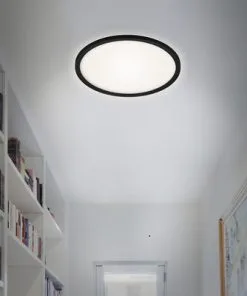 BRILONER LED-paneel 7155-415 Met Backlight Ø 29 Cm Neutraalwit Zwart