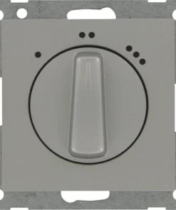 KOPP Athenis Inbouw Basiselement 3-standenschakelaar Staal