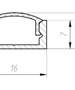LED-strip Profiel LP7 Zwart 200 Cm -Binnenverlichting Verkoopwinkel DV 8 10457687 01 4c CH 20210519171659