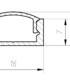 LED-strip Profiel LP7 Zwart 100 Cm -Binnenverlichting Verkoopwinkel DV 8 10457688 01 4c CH 20210519171659