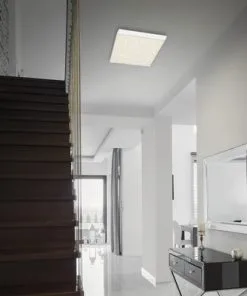 BRILONER LED Plafonniere 7078-416 Randloos Met Sterreneffect 29x29 Cm Neutraalwit Wit