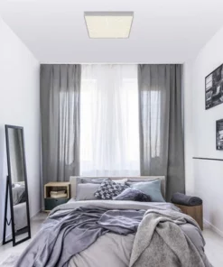 BRILONER LED Plafonniere 7078-414 Randloos Met Sterreneffect 29x29 Cm Neutraalwit Zilver -Binnenverlichting Verkoopwinkel DV 8 10459447 03 4c DE 20210630121755