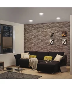 PAULMANN LED Inbouwspot Set Whirl Ø 130 Mm 2700K Aluminium-satijn, 3 Stuks -Binnenverlichting Verkoopwinkel DV 8 10461586 02 4c AT 20210608194751