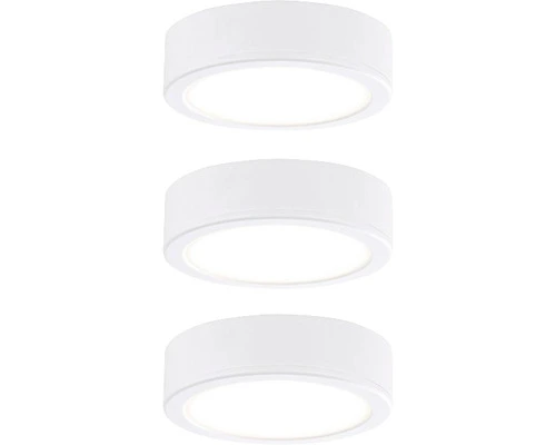 PAULMANN LED Onderbouwverlichting Pukk Ø 65 Mm Wit, 3 Stuks 1 PAULMANN LED Onderbouwverlichting Pukk Ø 65 Mm Wit, 3 Stuks