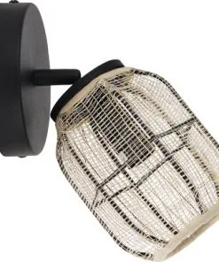 CHERICONI Opbouwspot Jute 1-lichts -Binnenverlichting Verkoopwinkel DV 8 10461630 03 4c DE 20210917184041