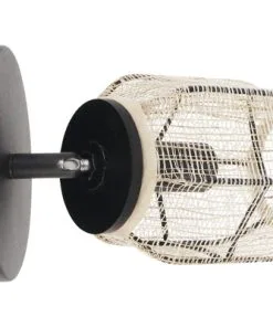 CHERICONI Opbouwspot Jute 1-lichts -Binnenverlichting Verkoopwinkel DV 8 10461630 07 4c DE 20210917182301