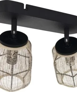 CHERICONI Opbouwspot Jute 2-lichts -Binnenverlichting Verkoopwinkel DV 8 10461631 05 4c DE 20210917183821