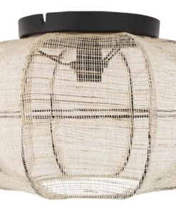 CHERICONI Plafondlamp Jute Ø 40 Cm -Binnenverlichting Verkoopwinkel DV 8 10461633 02 4c DE 20210918214651
