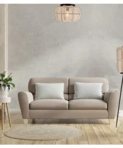 CHERICONI Plafondlamp Jute Ø 40 Cm