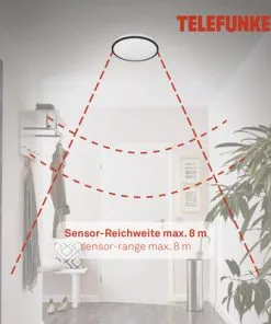 TELEFUNKEN LED Plafonniere Tepi Met Sensor En Sterreneffect Ø 28 Cm Neutraalwit Zwart -Binnenverlichting Verkoopwinkel DV 8 10469403 02 4c DE 20210702111650