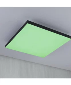 PAULMANN LED-paneel Loria Rainbow 45x45 Cm CCT+RGB Zwart -Binnenverlichting Verkoopwinkel DV 8 10469967 14 4c AT 20220707215756