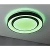 PAULMANN LED Plafonniere Spacycolor Ø 45 Cm RGBW Zwart