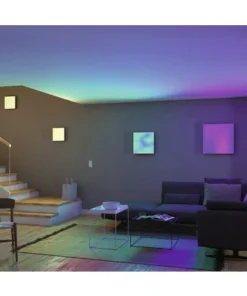 PAULMANN LED-paneel Loria Rainbow 29,5x29,5 Cm CCT+RGB Wit -Binnenverlichting Verkoopwinkel DV 8 10469969 14 4c AT 20220708084750 1