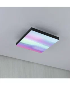 PAULMANN LED-paneel Loria Rainbow 29,5x29,5 Cm CCT+RGB Zwart -Binnenverlichting Verkoopwinkel DV 8 10469971 03 4c DE 20210706154651