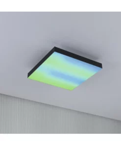 PAULMANN LED-paneel Loria Rainbow 29,5x29,5 Cm CCT+RGB Zwart -Binnenverlichting Verkoopwinkel DV 8 10469971 15 4c AT 20220707233815