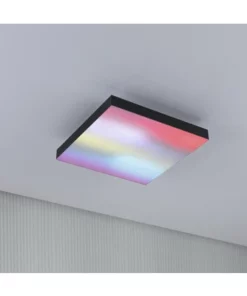PAULMANN LED-paneel Loria Rainbow 29,5x29,5 Cm CCT+RGB Zwart -Binnenverlichting Verkoopwinkel DV 8 10469971 16 4c AT 20220707233839